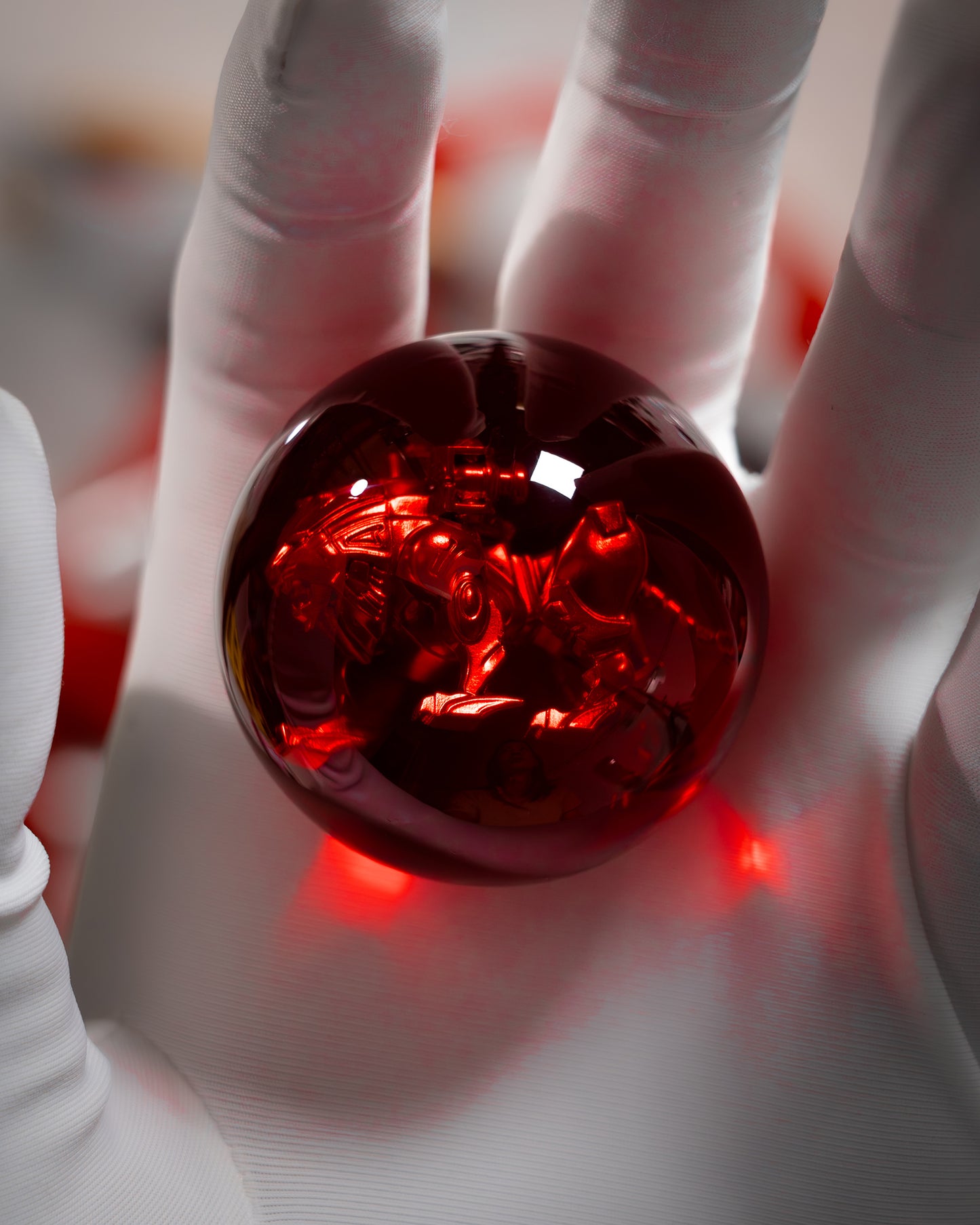 Red Lion Custom Animal Crystal