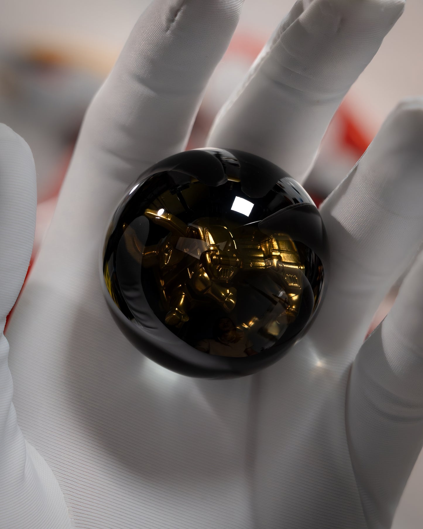 Black Bison Custom Animal Crystal