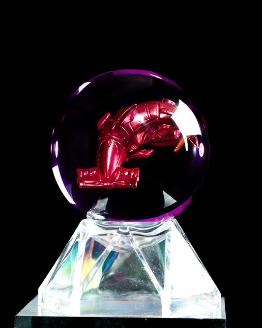 Purple Hammer Head Custom Animal Crystal